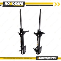 2 x Rear Roadsafe STR Sealed Strut Shocks for Subaru Impreza GD G11 Sedan 00-07