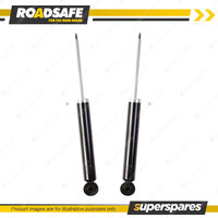 2x Rear Roadsafe Telescopic Shock Absorbers for Mazda 2 Demio DE 1.3L 1.5L 07-14