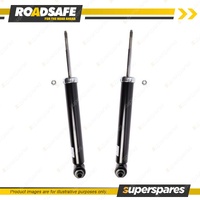 2 x Rear Roadsafe STR Telescopic Shock Absorbers for BMW X5 E53 SUV 2000-2007