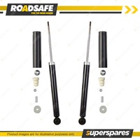 2 x Rear Roadsafe STR Telescopic Shock Absorbers for Honda Civic FB Sedan 12-16