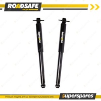 2 x Rear Roadsafe STR Telescopic Shock Absorbers for Kia Rio LS BC 2000-2005