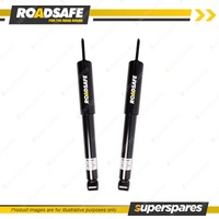 2 x Rear Roadsafe STR Telescopic Shock Absorbers for Mitsubishi Pajero IO QA SUV