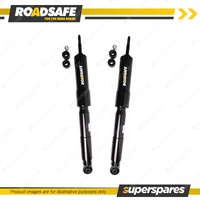 2 x Rear Roadsafe STR Telescopic Shocks for Toyota Landcruiser 100 Series 98-07