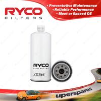 Ryco HD Fuel Water Separator for Freightliner Western Star Detroit 60 engines