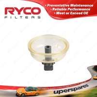 Ryco Acrylic Bowl Assy FH9747 for R2132UA - Universal Fuel Water Separator Kit