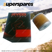 1 x Ryco Motorcycle Oil Filter for Suzuki DR125 DR200 Cartridge Filter RMC109