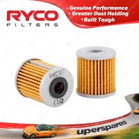 1 x Ryco Motorcycle Oil Filter for Kawasaki KX250F Cartridge Type Filter RMC127