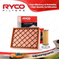 Ryco Oil Air Filter for BMW X5 E70 3.0d 6cyl 3L M57TU2D30 2007-2008