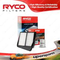 Ryco Oil Air Filter for Honda Accord Euro 10 4cyl 2.4L K24Z3 06/2008-On