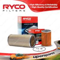 Ryco Oil Air Filter for Isuzu F S J Series Fsr500 Tsd45 Twd25 Bus Fvr900 6cyl