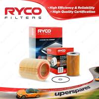 Ryco Oil Air Filter for Landrover 110 110 4cyl 3.9L Diesel 4BD1 11/1984-1989