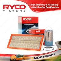 Ryco Oil Air Filter for Mercedes Benz 190D W201 5cyl 2.5L Diesel 1984-1993
