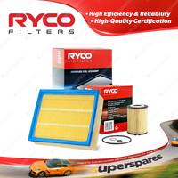 Ryco Oil Air Filter for BMW X5 E53 V8 4.8L 4.4L Petrol N62B48B N62B44 2003-2007