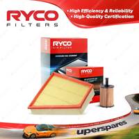 Ryco Oil Air Filter for Volkswagen Polo 9N 4cyl 1.9L AXR 12/2005-04/2010