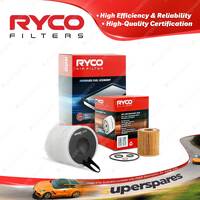 Ryco Oil Air Filter for BMW 120I E82 E87 E88 320I E90 E91 118I 4cyl Petrol 2L