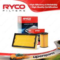 Ryco Oil Air Filter for Jaguar Xf X250 S Type V6 2.7L Turbo Diesel AJD27