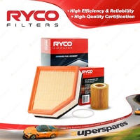 Ryco Oil Air Filter for Volvo S80 AS98 V70 BW BW99 Xc60 DZ Xc70 BZ98 T6