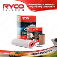 Ryco Oil Air Filter for Landrover Freelander L314 4cyl 2L Turbo Diesel