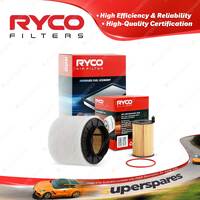 Ryco Oil Air Filter for Audi A4 B8 A5 8T Q5 8R Sq5 8R Qt V6 3L Turbo Diesel CDU