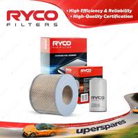 Ryco Oil Air Filter for Toyota Coaster RB11R RB13 RB20 4cyl 2.2L Petrol