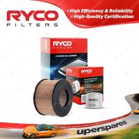 Ryco Oil Air Filter for Holden Piazza YB 4cyl 2L Petrol 4ZC1T 04/1986-1988