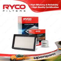 Ryco Oil Air Filter for Hyundai Excel X1 4cyl 1.5L Petrol G4DJ 1990-94