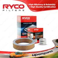 Ryco Oil Air Filter for Holden Jackaroo UBS16 4cyl 2.3L Petrol 4ZD1 08/1985-1988