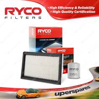 Ryco Oil Air Filter for Ford Corsair UA GL 4cyl 2L 2.4L Petrol 11/1989-1992