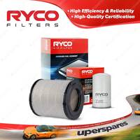 Ryco Oil Air Filter for Toyota Dyna XZU404 414 XZU424 XZU434 4cyl 4.6L T/Diesel