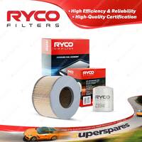 Ryco Oil Air Filter for Toyota Landcruiser HZJ105R Prado KZJ95R 1KZ-TE