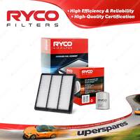 Ryco Oil Air Filter for Mitsubishi Express Starwagon WA Triton MK 4cyl 2.4L