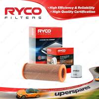 Ryco Oil Air Filter for Saab 900 9000 2.3i 2.3iT Turbo CS 2.3L Petrol 4cyl