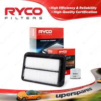 Ryco Oil Air Filter for Daihatsu Applause A101 Charade G203 G203B G203C 4cyl