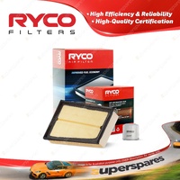 Ryco Oil Air Filter for Nissan Dualis J10 X-Trail T31 4cyl 2L Petrol MR20DE MR20