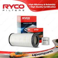 Ryco Oil Air Filter for Iveco Daily 35S12 35S14 4cyl 2.3L Turbo Diesel F1A 05-On