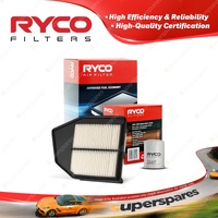 Ryco Oil Air Filter for Honda Accord 50 Series 4cyl 2.4L K24Z2 02/2008-05/2013
