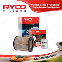 Ryco Oil Air Filter for Ford Econovan Spectron SGMB 4cyl 1.6L Petrol NA