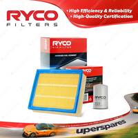 Ryco Oil Air Filter for Audi 80 B4 2.3E 5cyl 2.3L Petrol NG 08/1992-1994