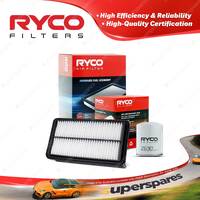 Ryco Oil Air Filter for Kia Grand Carnival VQ 4cyl 2.9L Turbo Diesel J3 2009-On