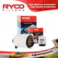 Ryco Oil Air Filter for Audi A3 8P 1.4 TFSI 4cyl 1.4L Petrol 12/2008-05/2013