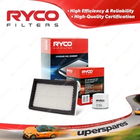 Ryco Oil Air Filter for Ford Festiva WB WD 4cyl 1.3L 1.5L Petrol B3 94-97