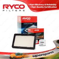 Ryco Oil Air Filter for Hyundai Excel X3 4cyl 1.5L Petrol G4EKR G4FKR