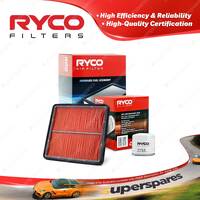 Ryco Oil Air Filter for Mazda Rx7 FC 1.3L Petrol 13B 02/1986-1992