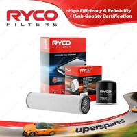 Ryco Oil Air Filter for Ford Loader A62 Tractor 7810 8000 8210 8600 9600 Diesel