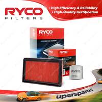 Ryco Oil Air Filter for Lada Niva Toro 2120 4cyl 1.6L Petrol 5MI 09/1990-1993