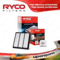 Ryco Oil Air Filter for Great Wall X240 4cyl 2.4L Petrol 07/2009-On 4G69S4N
