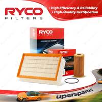 Ryco Oil Air Filter for Audi A3 8V 1.8L S3 8V TT FV 2L 4cyl 13-On