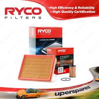 Ryco Oil Air Filter for Peugeot 206 XRS XT XTS 4cyl 1.6L Petrol 99-07