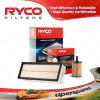 Ryco Oil Air Filter for Volkswagen Jetta Golf Mk V VI Passat 3C Tiguan Caddy Eos