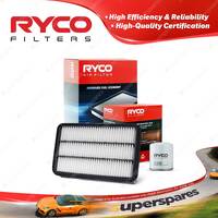 Ryco Oil Air Filter for Lexus Es300 MCV20R VCV10R Gs300 JZS161R Rx300 MCU10R
